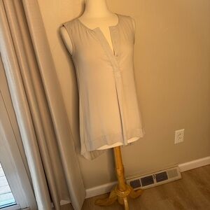 H&M Light Beige Sleeveless Blouse